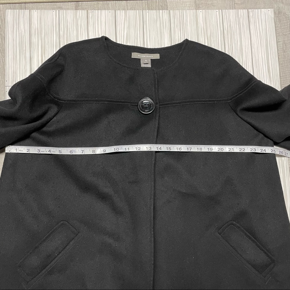 Ellen Tracy Wool blend Peacoat Jacket - Picture 13 of 15